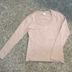 GAP LIGHT PINK LONG SWEATER LIGHT